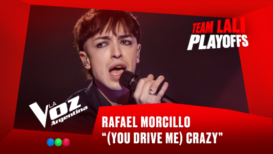 Rafael Morcillo - “(You drive me) Crazy” - Team Lali - Playoffs - La Voz Argentina 2025