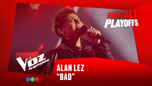 Alan Lez - “Bad” - Team Lali - Playoffs - La Voz Argentina 2025
