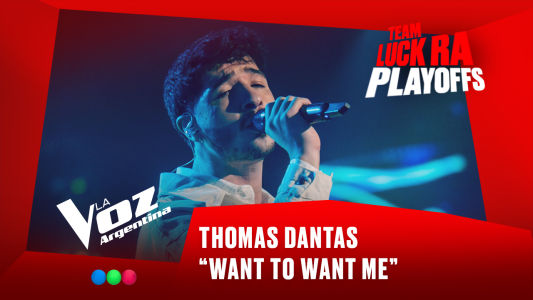 Thomas Dantas - “Want to want me” - Team Luck Ra - Playoffs - La Voz Argentina 2025