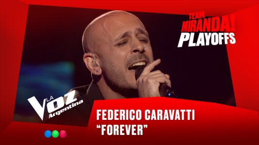 Federico Caravatti - “Forever” - Team Miranda! - Playoffs - La Voz Argentina 2025