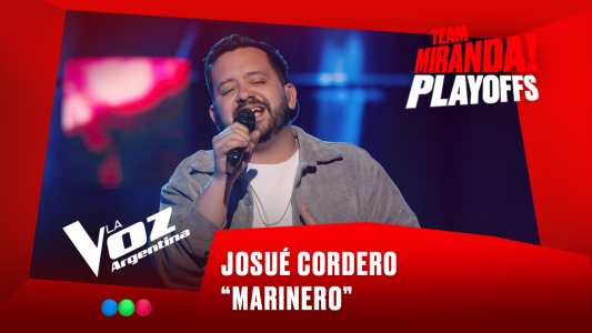 Josué Cordero - “Marinero” - Team Miranda! - Playoffs - La Voz Argentina 2025