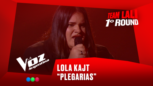 Lola Kajt - “Plegarias” - Team Lali - 1° Round - La Voz Argentina 2025