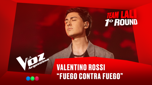 Valentino Rossi - “Fuego contra fuego” - Team Lali - 1° Round - La Voz Argentina 2025