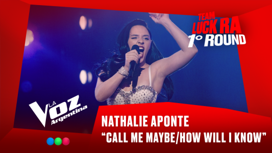 Nathalie Aponte - "Call me maybe/How will I know" - Team Luck Ra - 1° Round - La Voz Argentina 2025