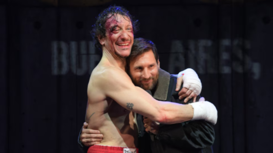 la sorpresa de messi en calle corrientes