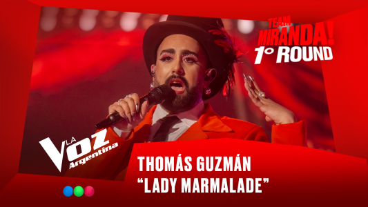 Thomás Guzmán - "Lady Marmalade" - Team Miranda! - 1° Round - La Voz Argentina 2025
