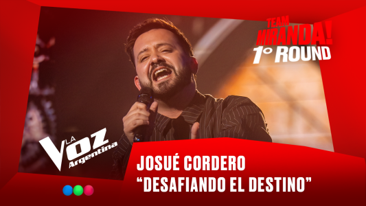 Josué Cordero - "Desafiando el destino" - Team Miranda! - 1° Round - La Voz Argentina 2025
