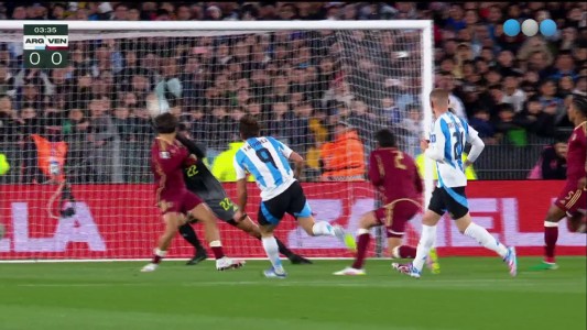 Argentina vs. Venezuela: Romo le sacó el gol a Julián Álvarez - Eliminatorias 2026