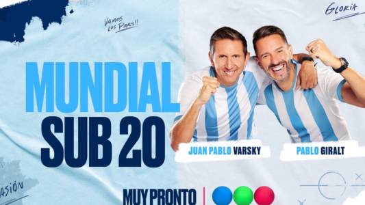 ¡Vamos Argentina! El Mundial Sub 20 se vivirá en Telefe
