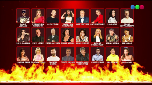 Llegó Sofía "La Reini" Gonet y ya están los 24 participantes de Masterchef Celebrity Argentina