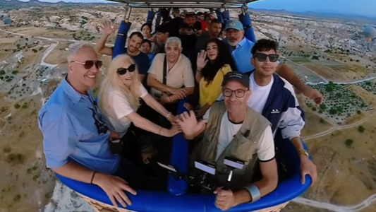 Marley compartió detalles de su paseo en globo aerostático con Susana Giménez