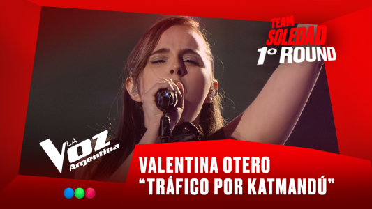 Valentina Otero - "Tráfico por Katmandú" - Team Soledad - 1° Round - La Voz Argentina 2025