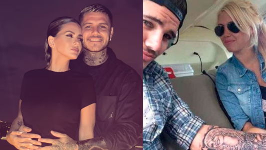 Tinta negra para decir adiós: Mauro Icardi "borró" a Wanda Nara de su piel