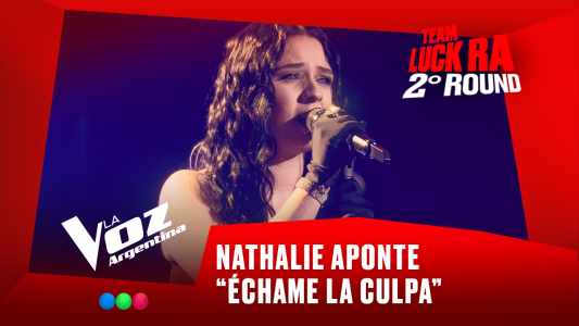 Nathalie Aponte - "En cambio no" - Team Luck Ra - 2° Round - La Voz Argentina 2025