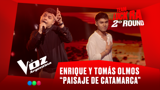 Enrique y Tomás Olmos - "Paisaje de Catamarca" - Team Luck Ra - 2° Round - La Voz Argentina 2025