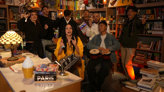 Así se divierte el Team Luck Ra antes de subirse al escenario en el 2° Round