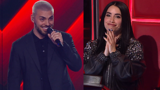 Se la jugó: Lucas Barros le dedicó una canción romántica a Lali Espósito