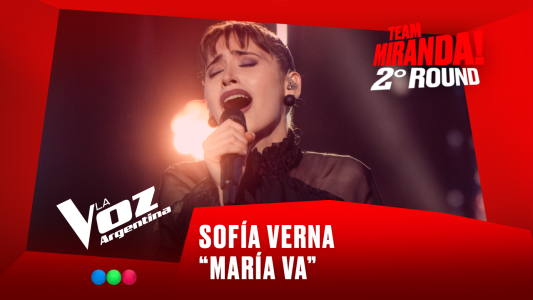 Sofía Verna - "María va" - Team Miranda! - 2° Round - La Voz Argentina 2025