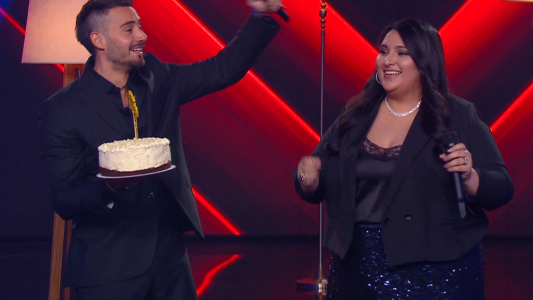 "El mejor 'feliz cumpleaños' de mi vida": Eugenia Rodríguez celebró su cumpleaños en La Voz Argentina 2025
