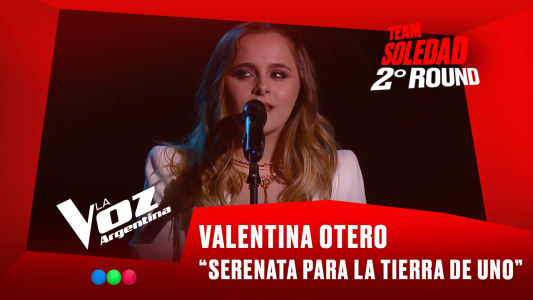 Valentina Otero - “Serenata para la tierra de uno” - Team Soledad - 2° Round - La Voz Argentina 2025