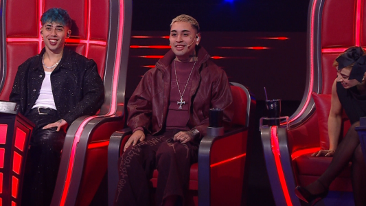 "Para estar cómodo": el particular look de Tiago PZK en La Voz Argentina 2025