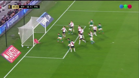 River vs. Palmeiras - Gol tempranero de Gustavo Gómez - Libertadores 2025