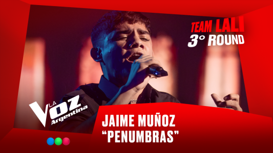 Jaime Muñoz - "Penumbras" - Team Lali - 3° Round - La Voz Argentina 2025