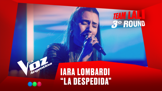 Iara Lombardi - "La despedida" - Team Lali - 3° Round - La Voz Argentina 2025
