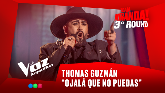 Thomas Guzmán - “Ojalá que no puedas” - Team Miranda! - 3° Round - La Voz Argentina 2025