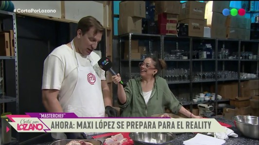 maxi lopez se prepara para masterchef celebrity
