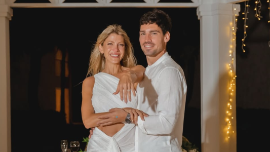 La romántica propuesta de matrimonio de Nico Maccari a Cande Ruggeri