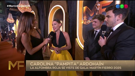 El look de Pampita para los Premios Martín Fierro 2025
