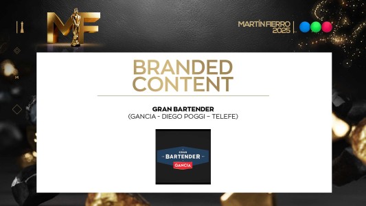Mejor programa de branded content: El gran bartender