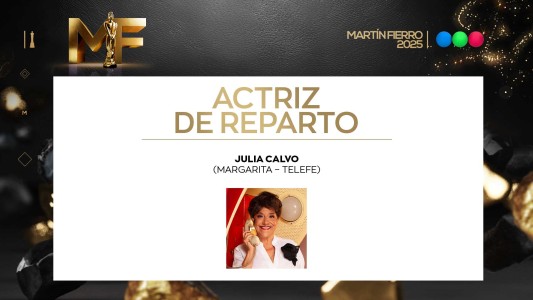 Mejor actriz de reparto: Julia Calvo