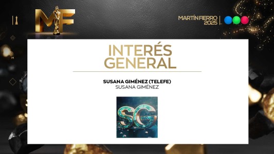 Mejor programa de interés general: Susana Giménez