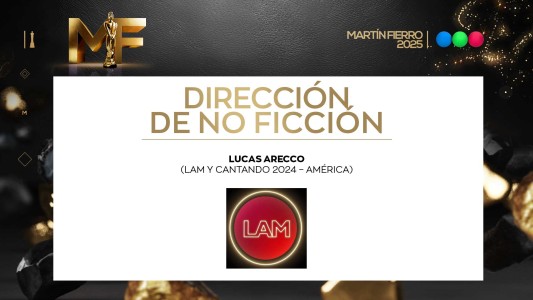 Mejor director de No Ficción: Lucas Arecco