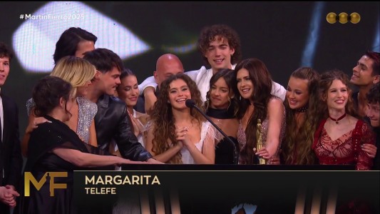 Margarita es furor: la serie de Cris Morena ganó como Mejor Ficción en los Martín Fierro 2025