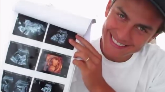 oriana sabatini y dybala padres por primera vez