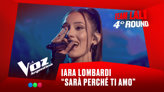 Iara Lombardi - “Sarà perché ti amo” - Team Lali - 4° Round - La Voz Argentina 2025