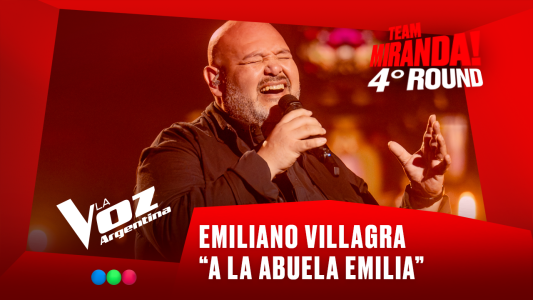 Emiliano Villagra - “A la abuela Emilia” - Team Miranda! - 4° Round - La Voz Argentina 2025