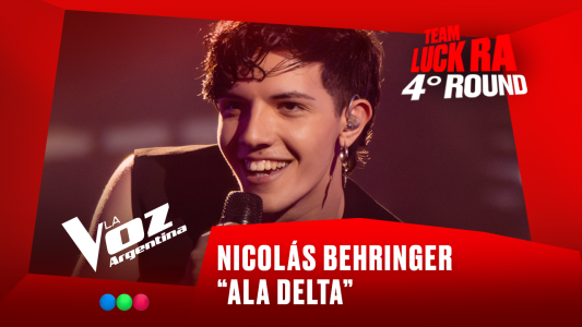 Nicolás Behringer - “Ala delta” - Team Luck Ra - 4° Round - La Voz Argentina 2025