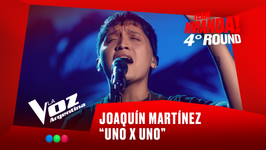 Joaquín Martínez - “Uno x uno” - Team Miranda! - 4° Round - La Voz Argentina 2025