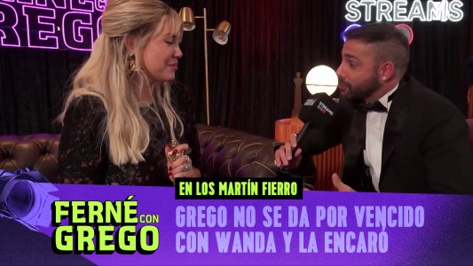 Grego Rosello volvió a rebotar con Wanda Nara