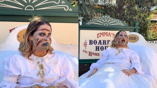 España: la niña del exorcista cantó y bailó al ritmo de "La Morocha"