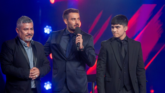 "Soy todo lo que soy gracias a él": la emocionante presentación de Jaime Muñoz junto a su papá