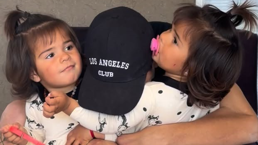 Thiago Medina se reencontró con sus hijas tras pasar un mes luchando por su vida