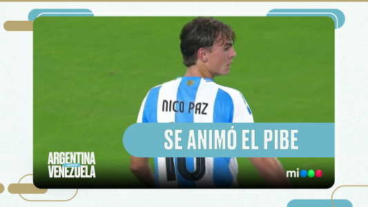 ¡Nico Paz al palo! - Argentina vs. Venezuela