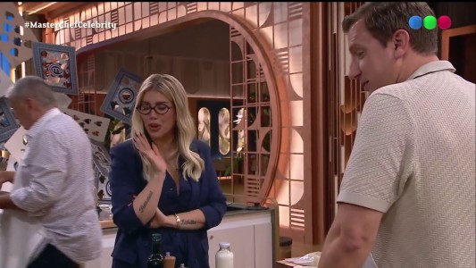 "Nos sirve": Wanda Nara bromeó con el premio de Maxi López en MasterChef Celebrity