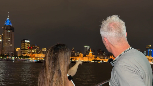 Momi Giardina y Marley recorrieron el río más largo de China