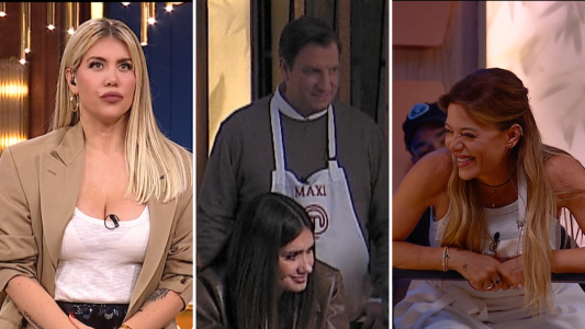 El gesto de Maxi López con Wanda Nara y Evangelina Anderson